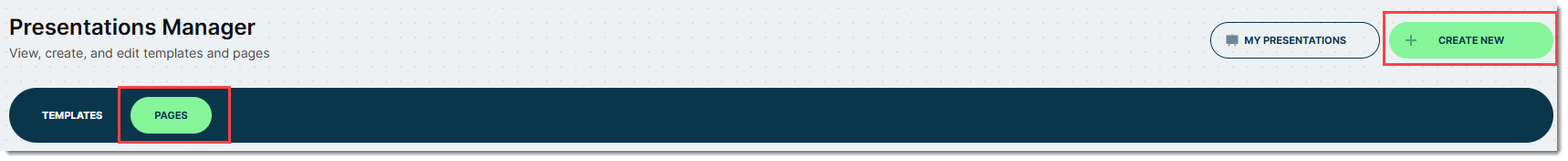 Pages Menu and Create Pages.png